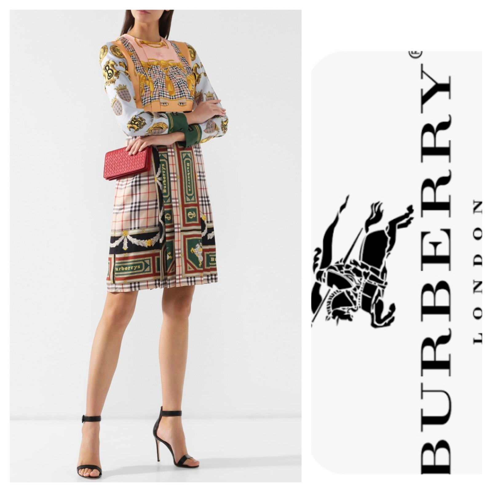 Robe authentique Burberry modèle isidora taille XS/32