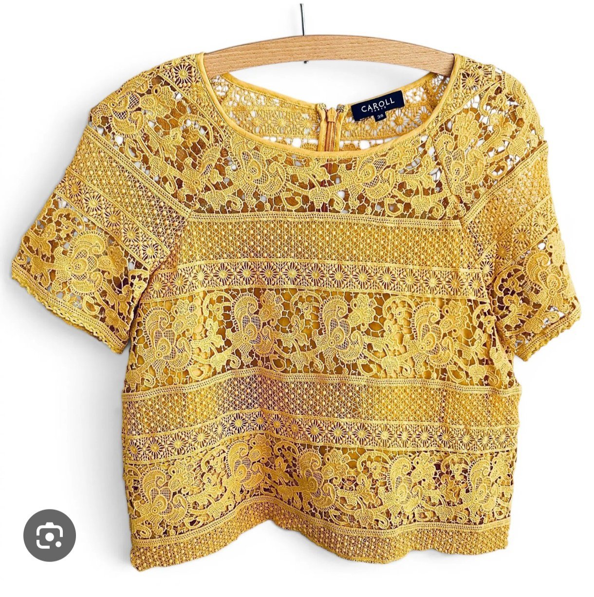 Haut en crochet 