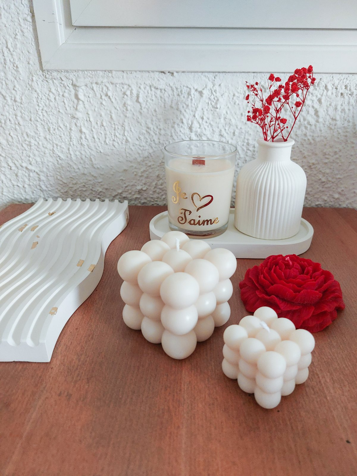 Pack rose rouge 
