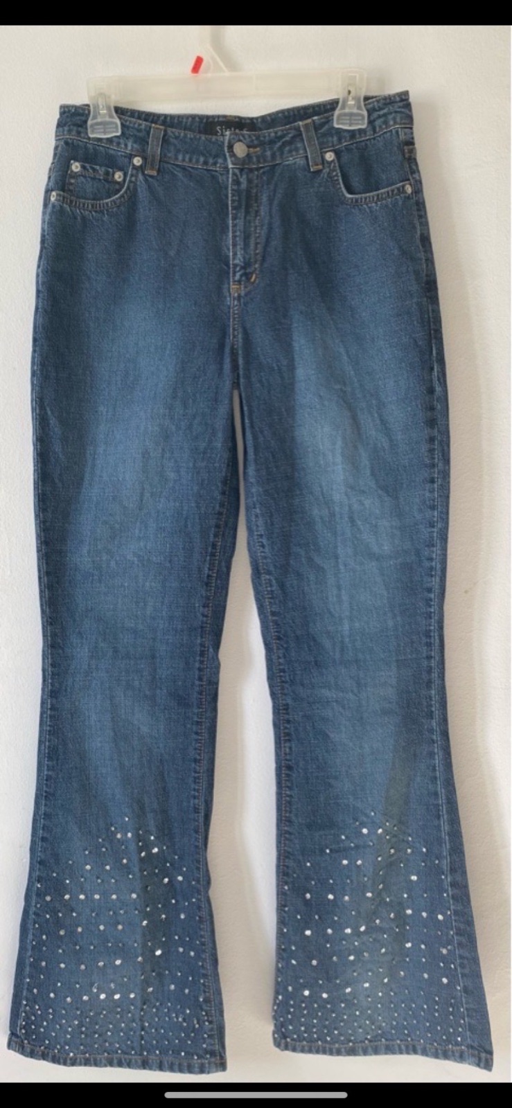 Jean taille haute M tendance 