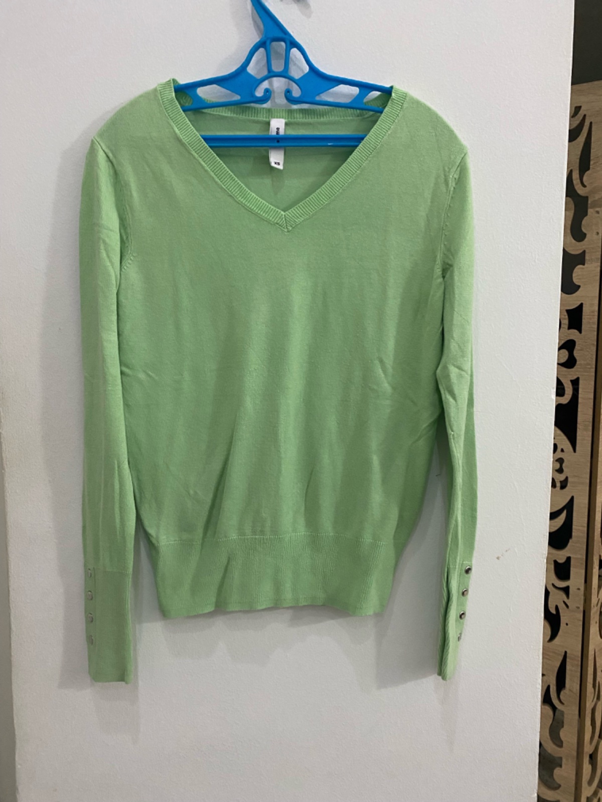 Pull basic en vert d eau 