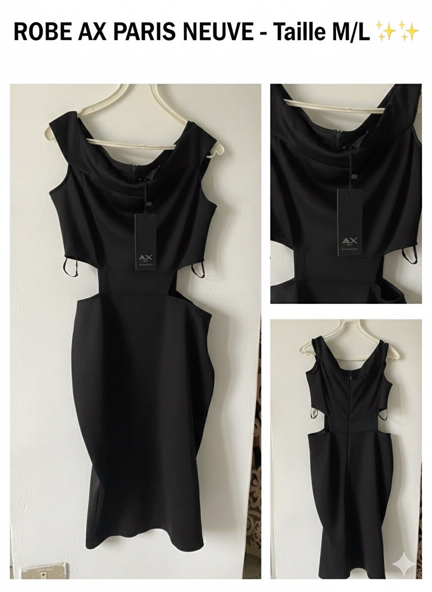 Robe soiree  ML ax paris neuve 
