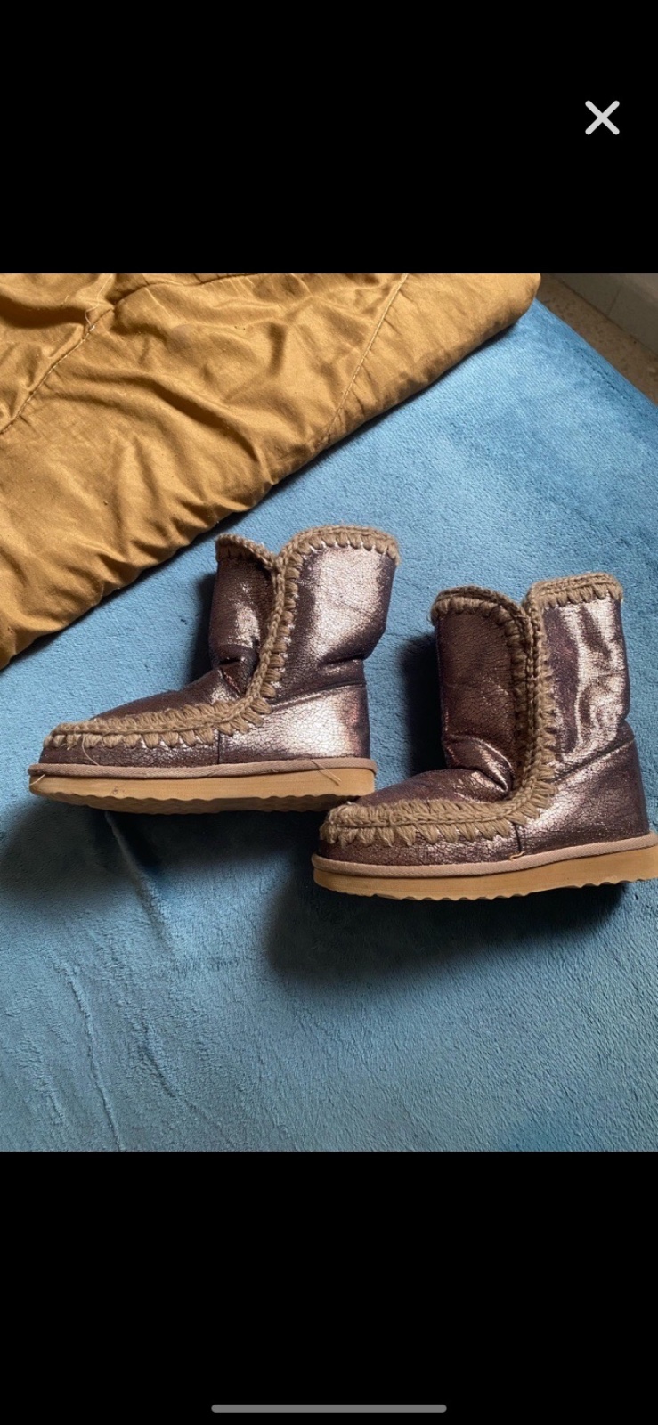 Bottines style ugg