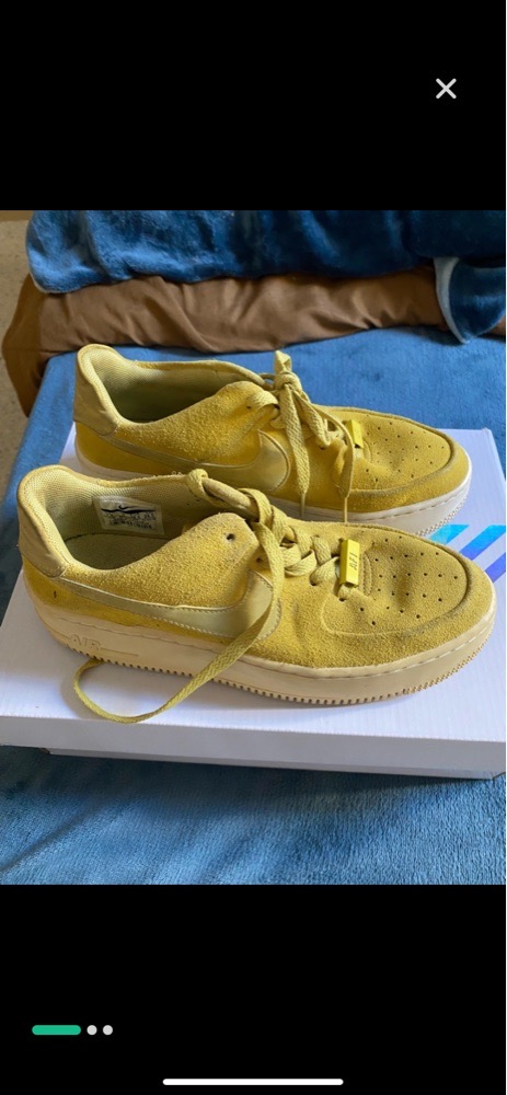 Baskets nike en daim authentique