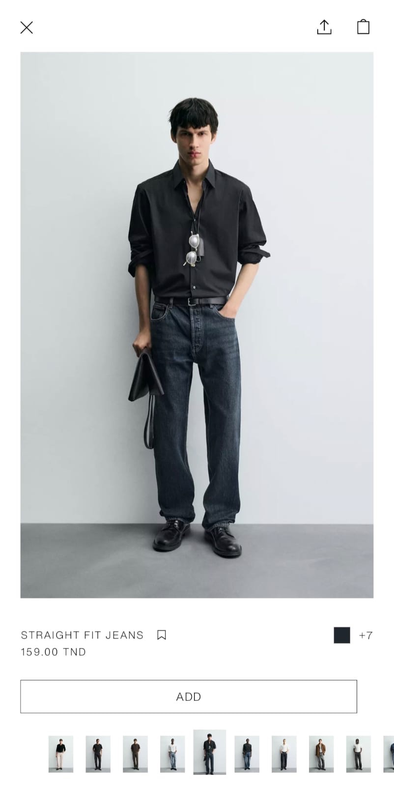 Staright fit jeans ZARA  jamais porté 