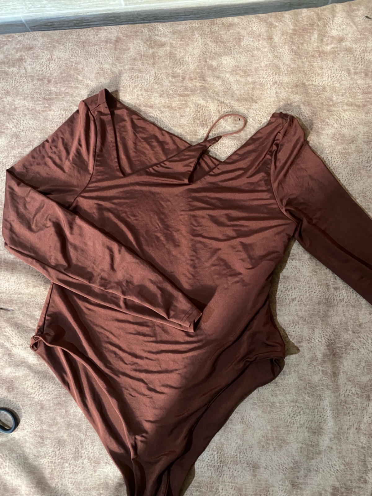 Pull shien marron taille M