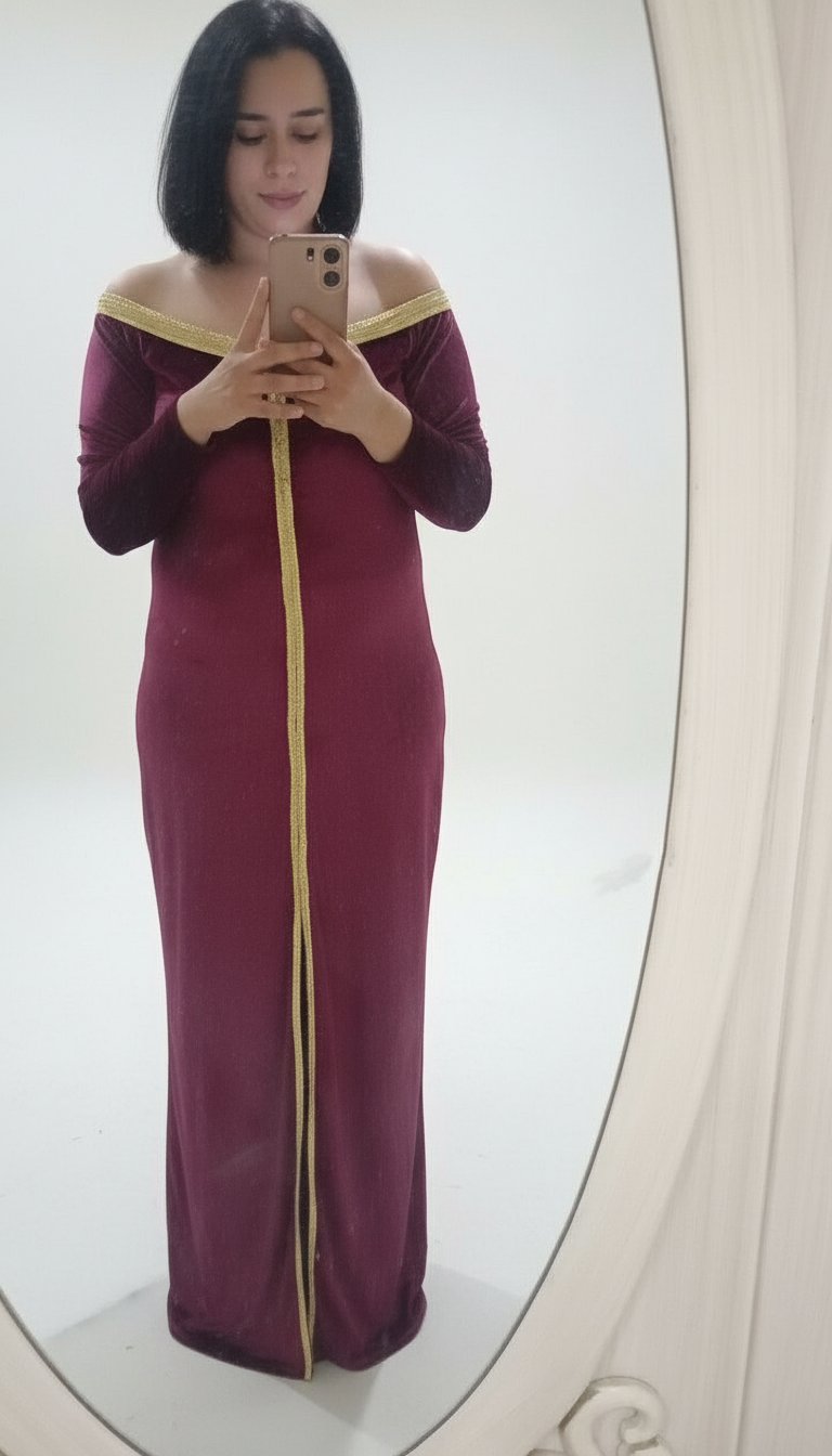 Caftan simple 