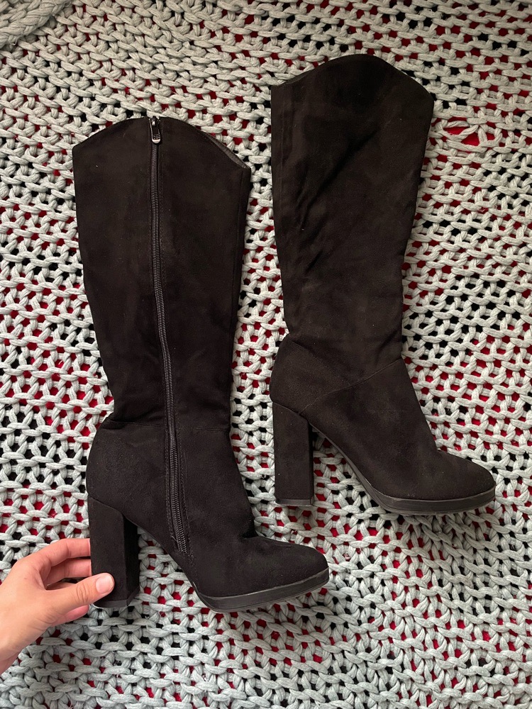 bottes daim 