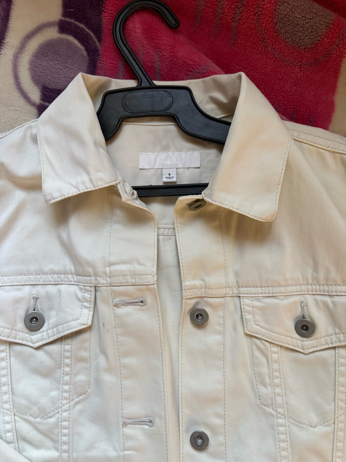 Veste blanc ecru