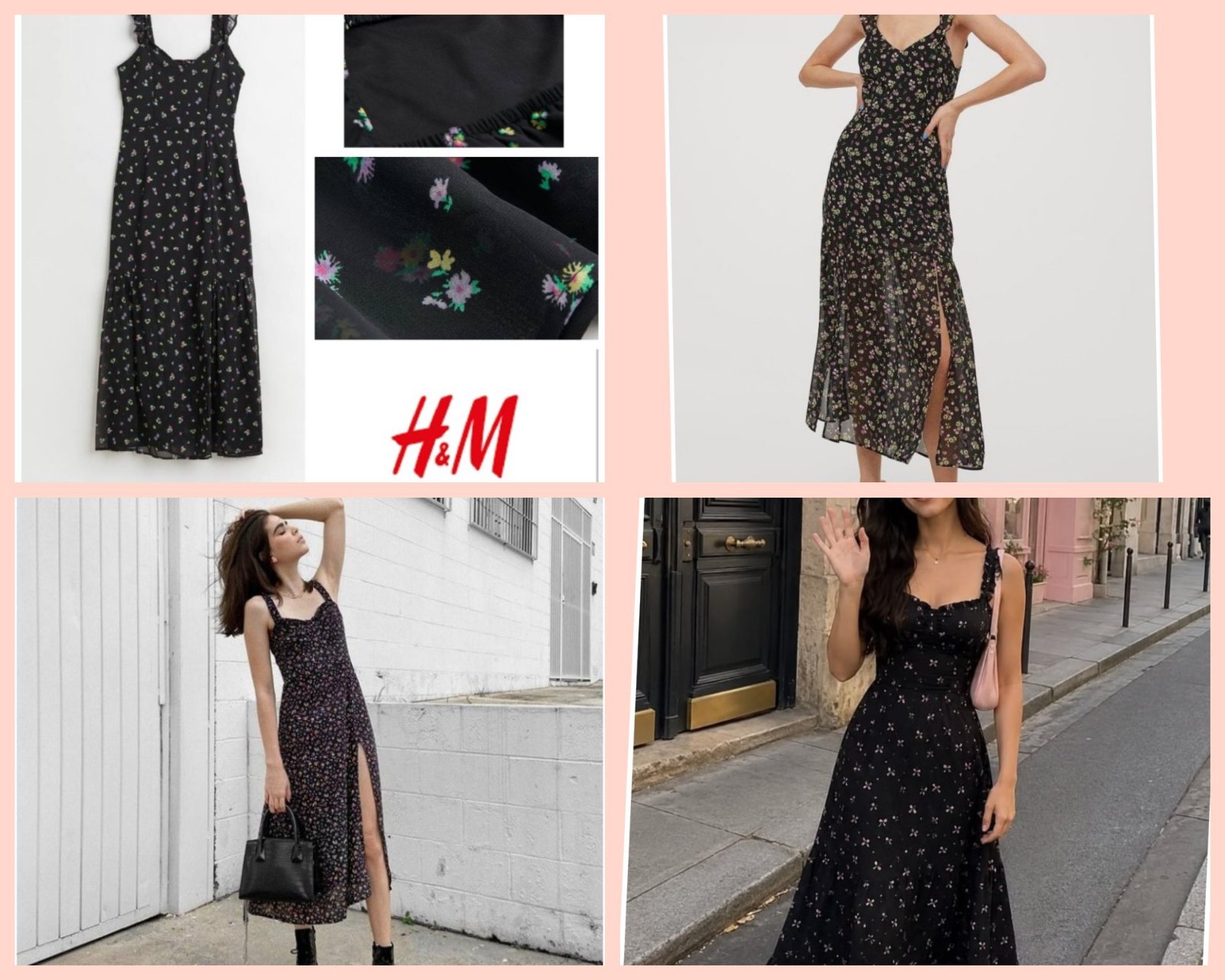 Je cede a bas prix Robe h&m floral taille 34 36 💐✨️