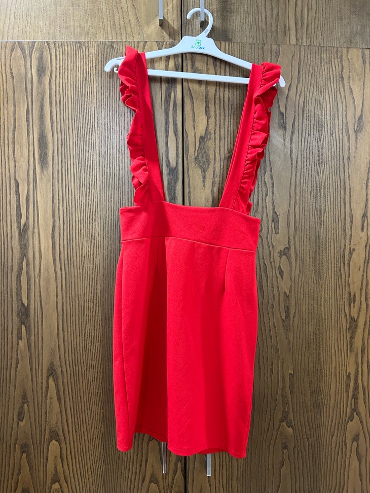 Salopette rouge