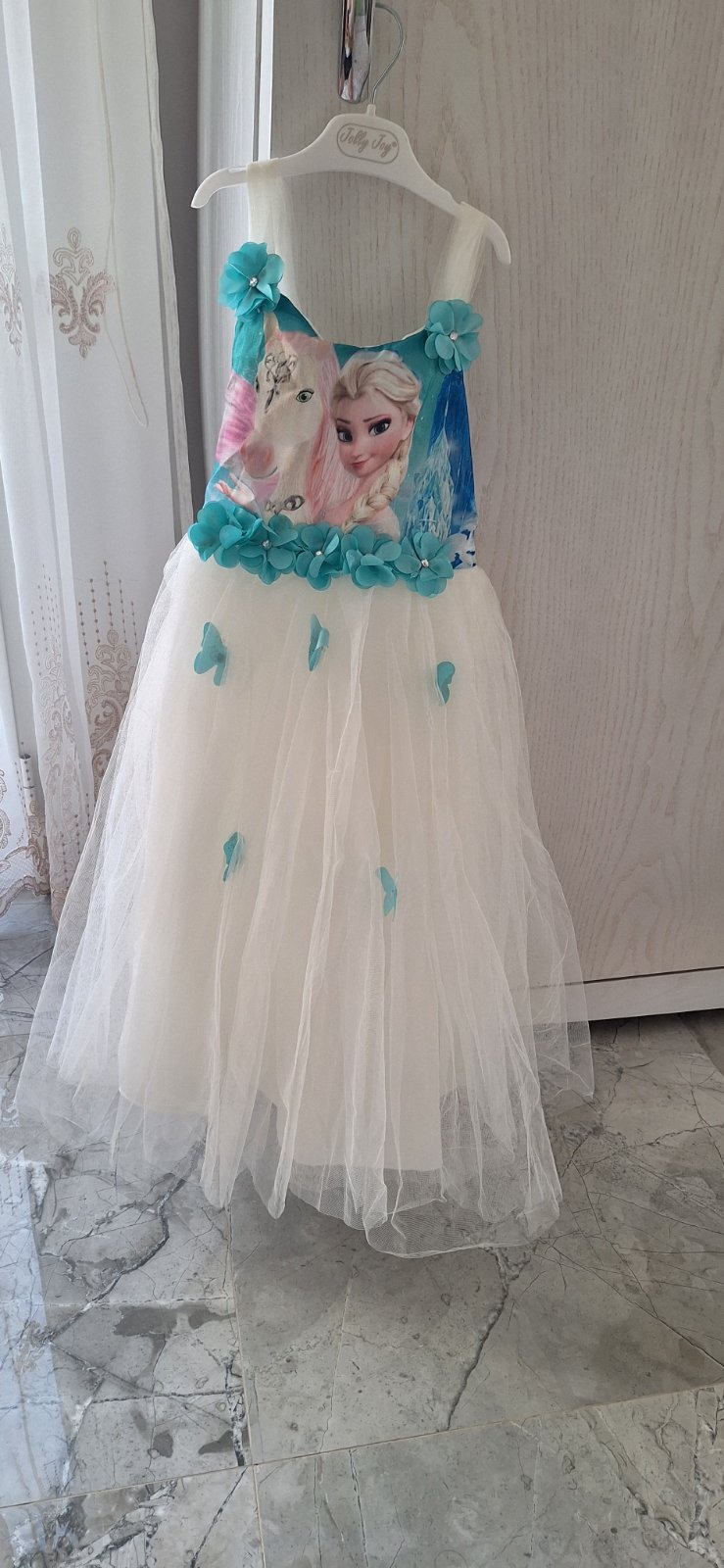 Robe Elsa 6 ans