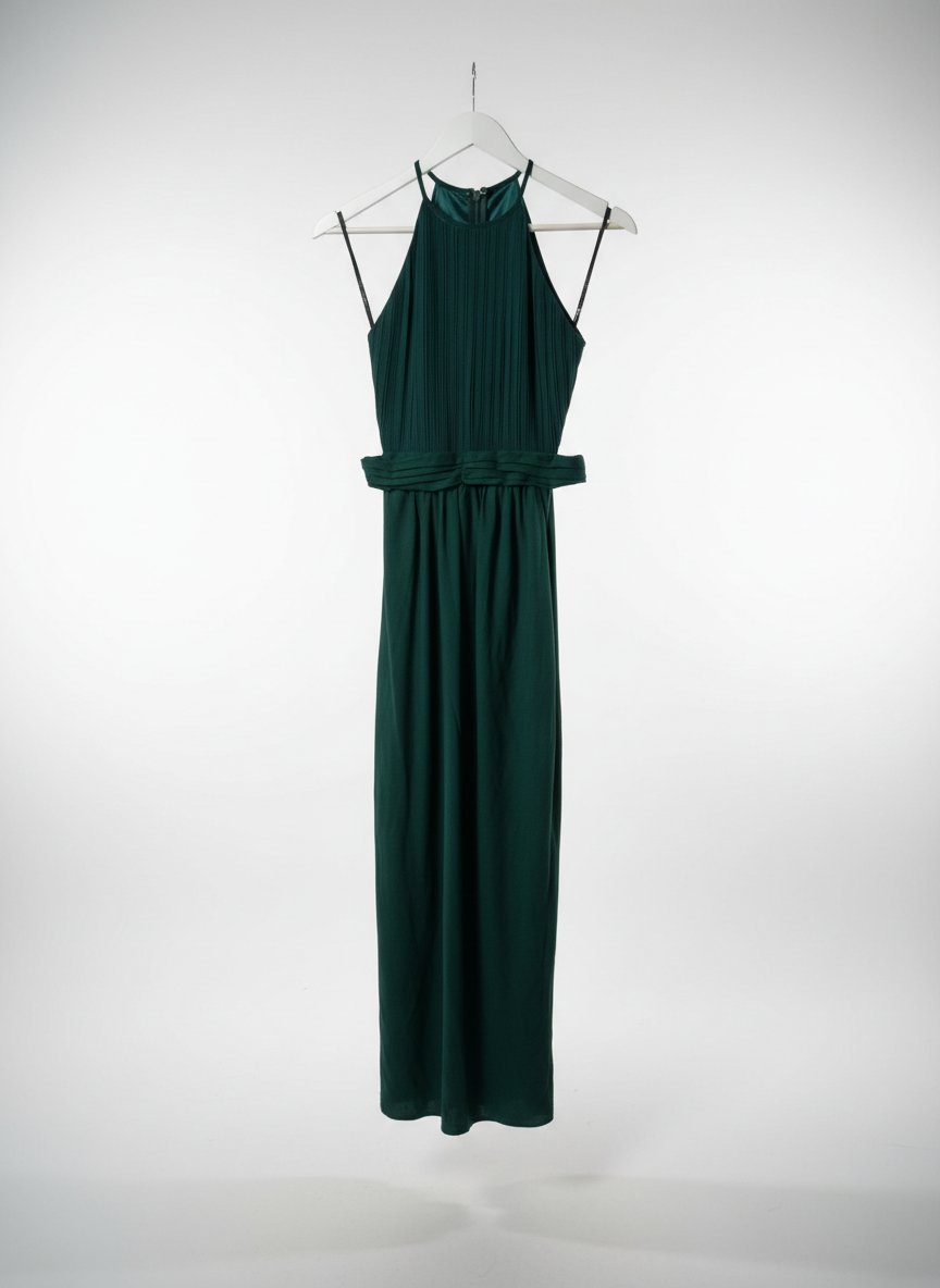 Robe vert émeraude 