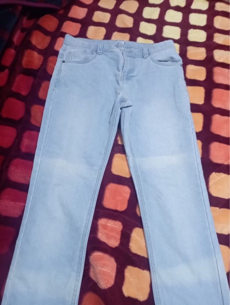 Jean coupe slim taille ajustable garçon 