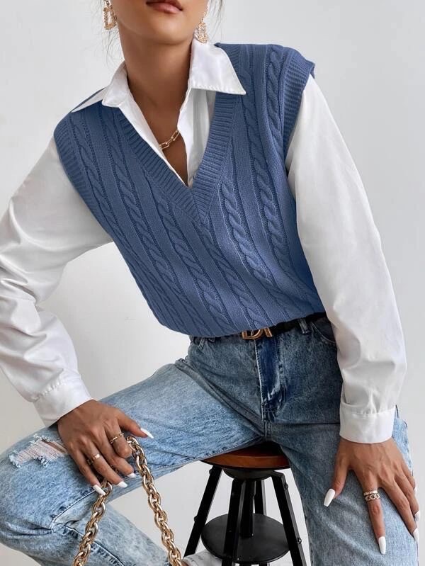 Pull sans manche