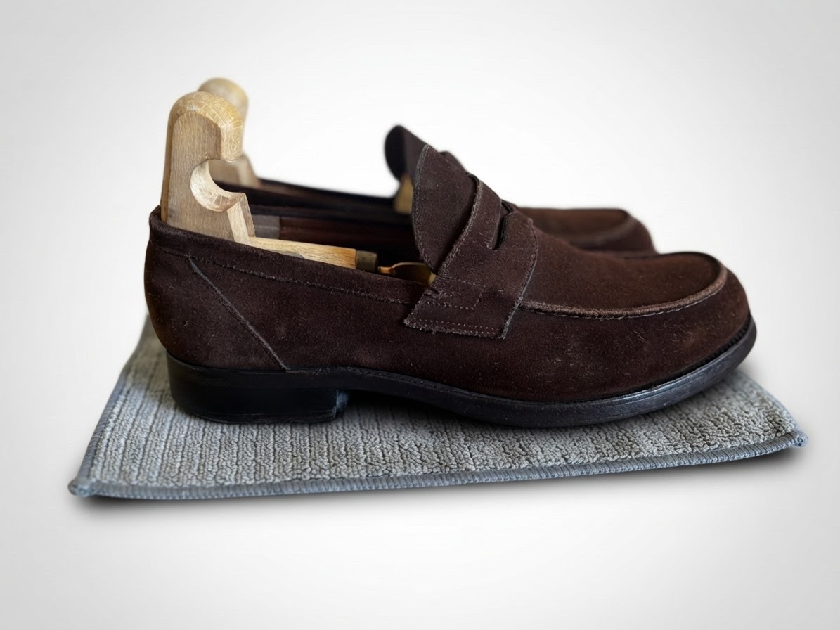 Mocassins Fratelli Rossetti en daim marron – Pointure 42
