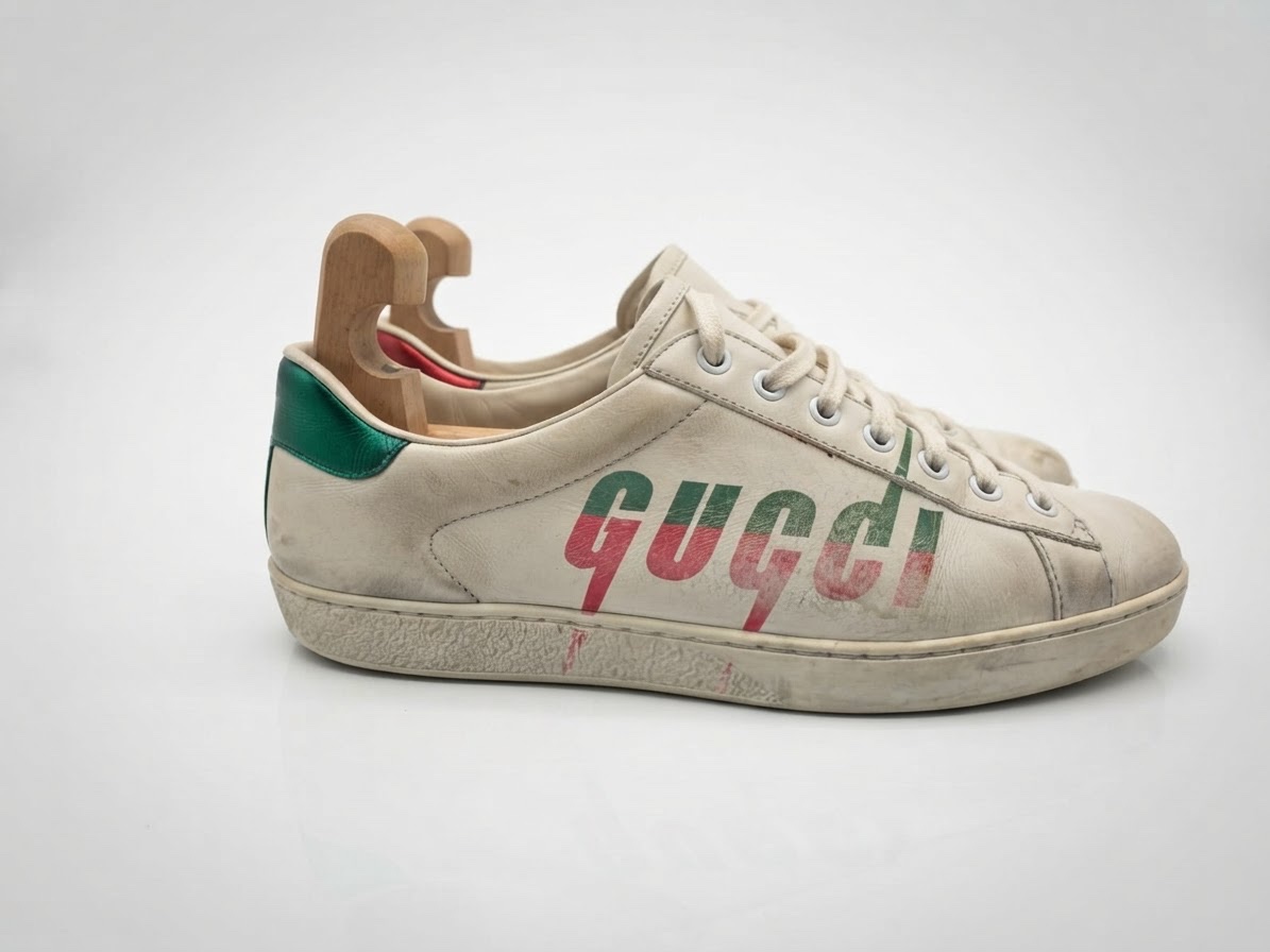 Gucci Ace Distressed – 100 % authentiques 🇮🇹