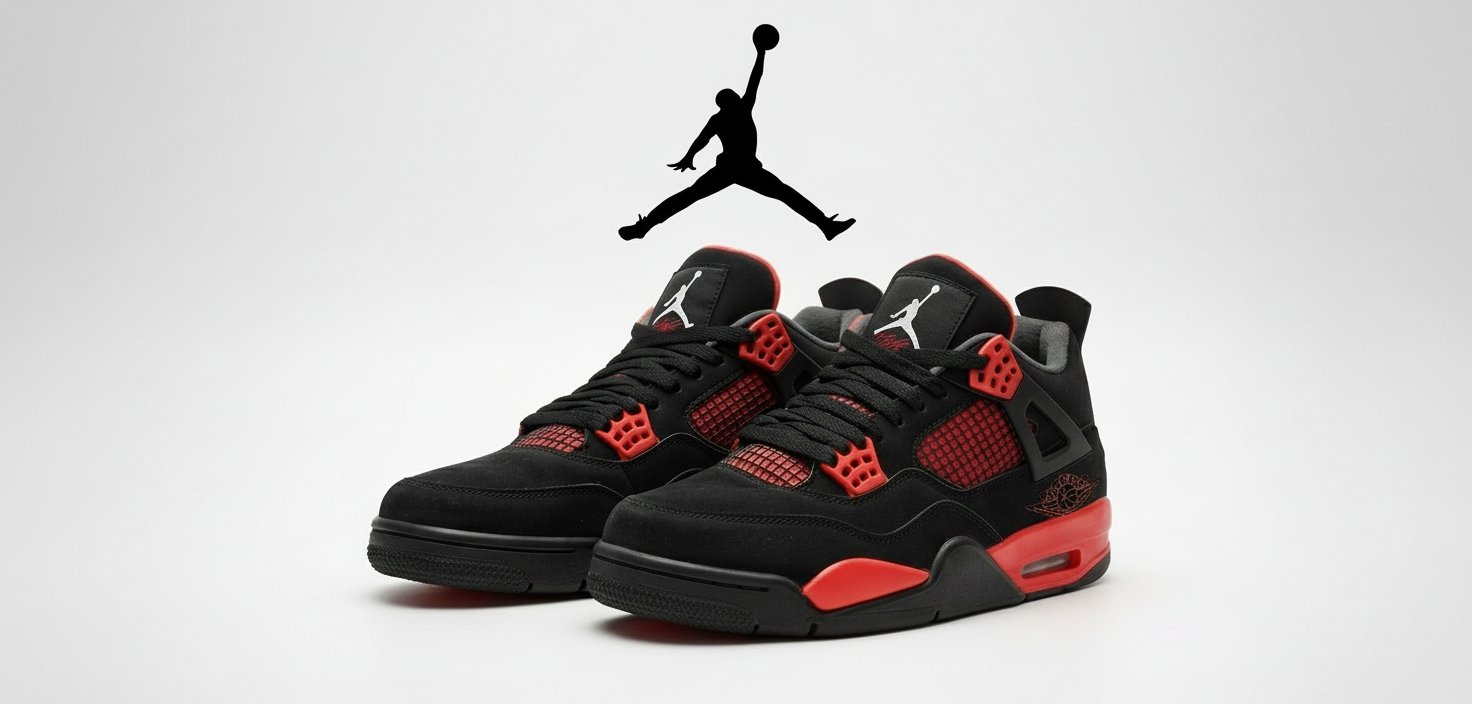 Jordan4 Red thunder