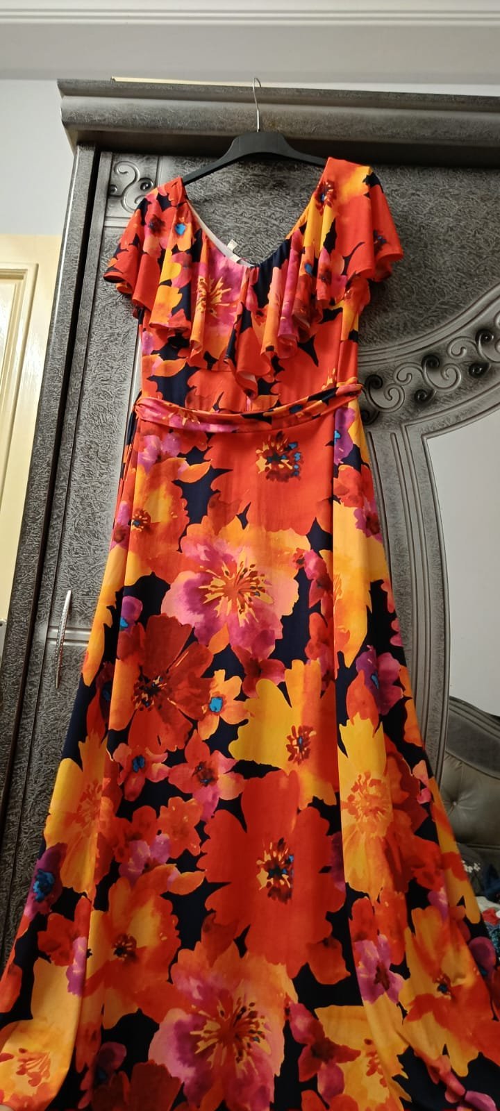 Jolie robe fleurie body flirt boutique ❤️taille 46/48 