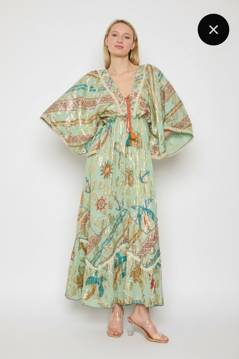 Robe longue bohème chic