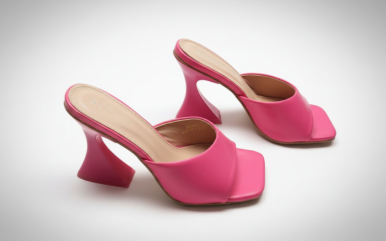 Sabot rosace rose fuchsia