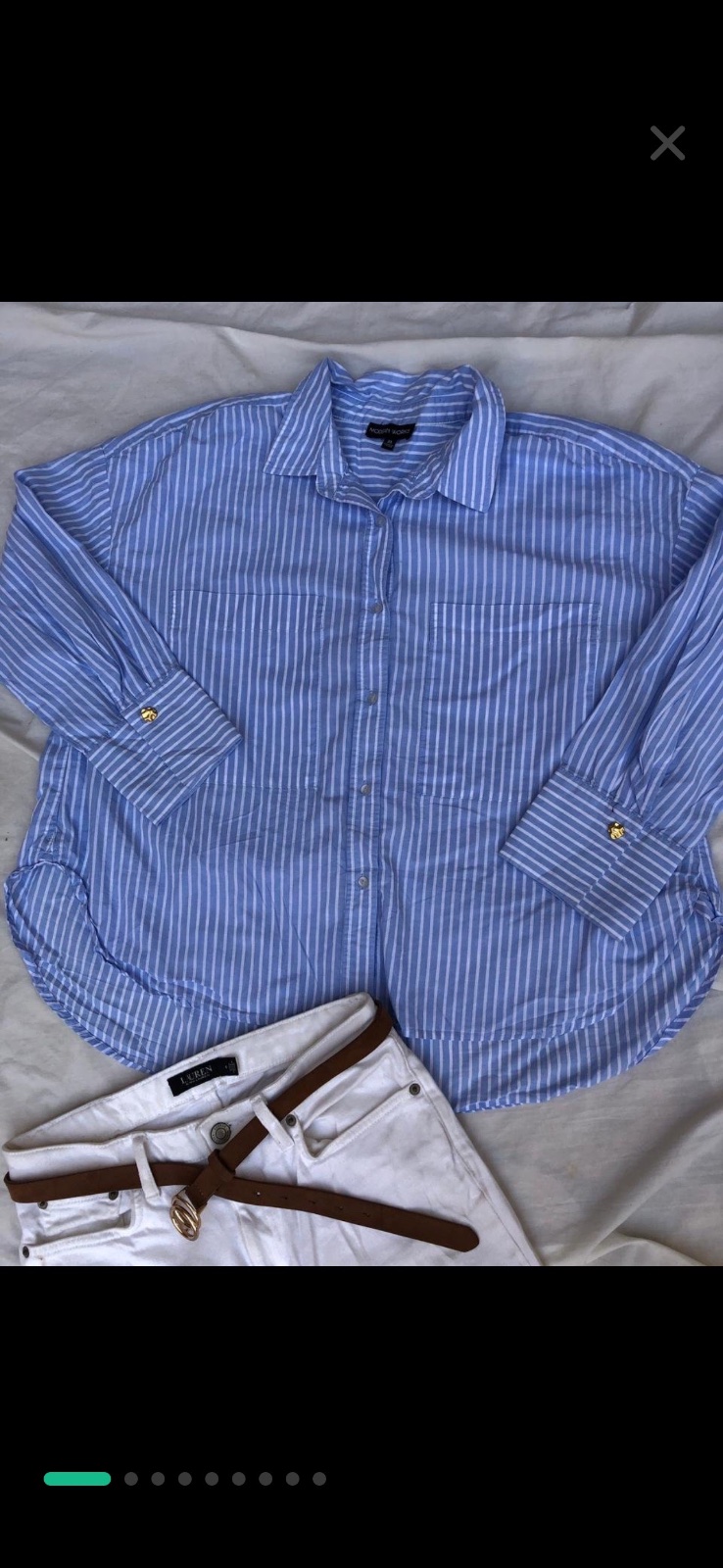 Chemise raye