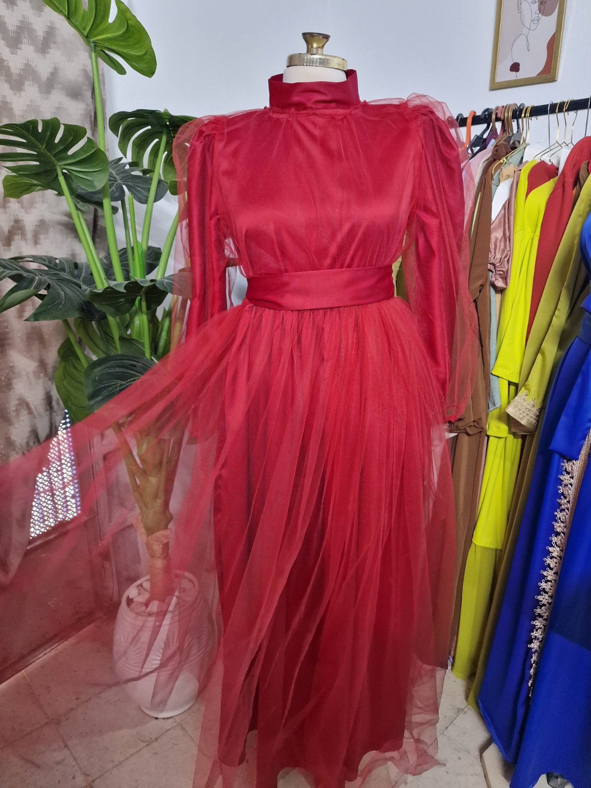 Robe rouge 