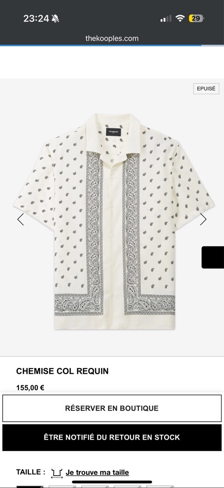 Chemise The Kooples