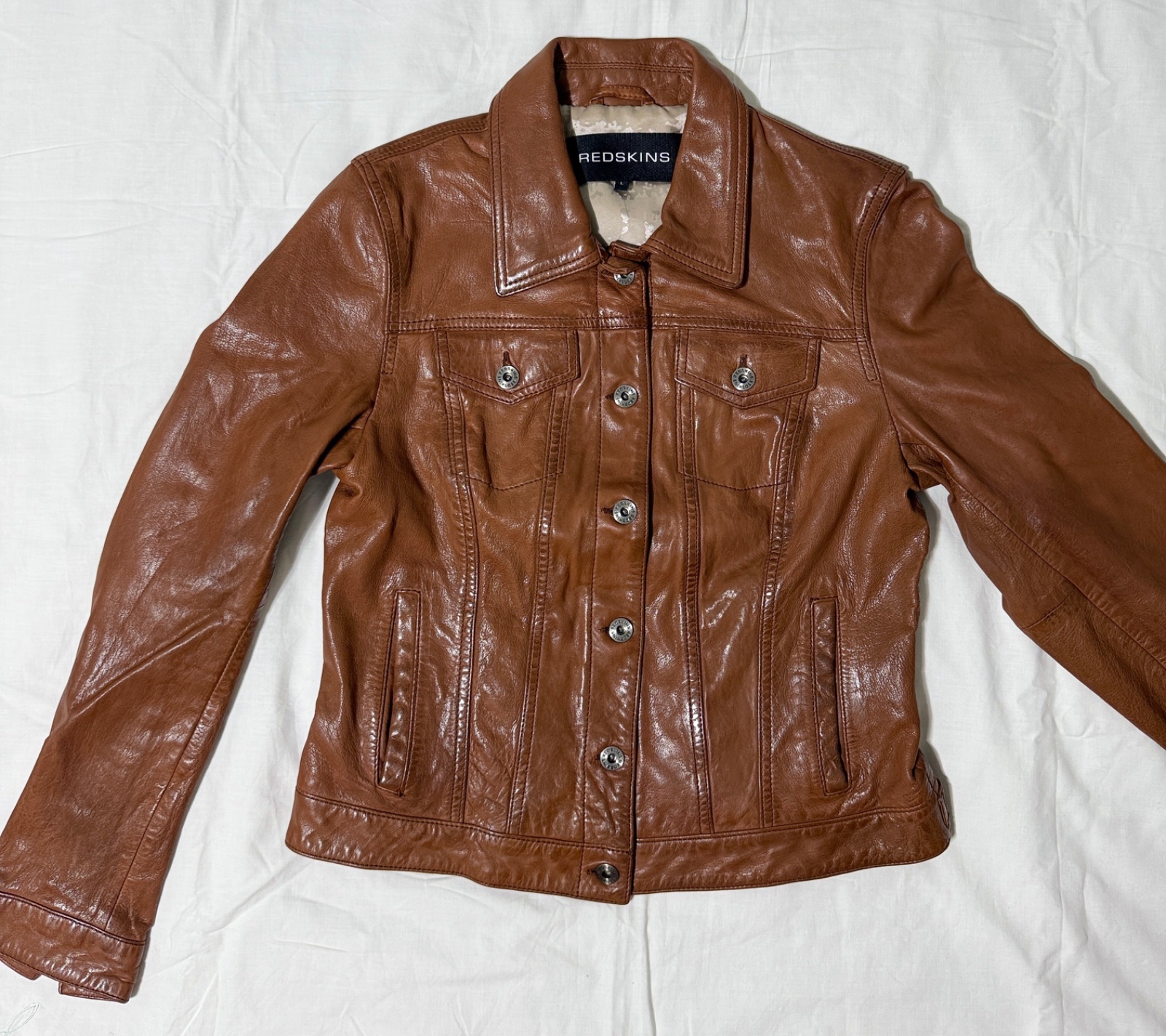 Veste en cuir Redskins – M