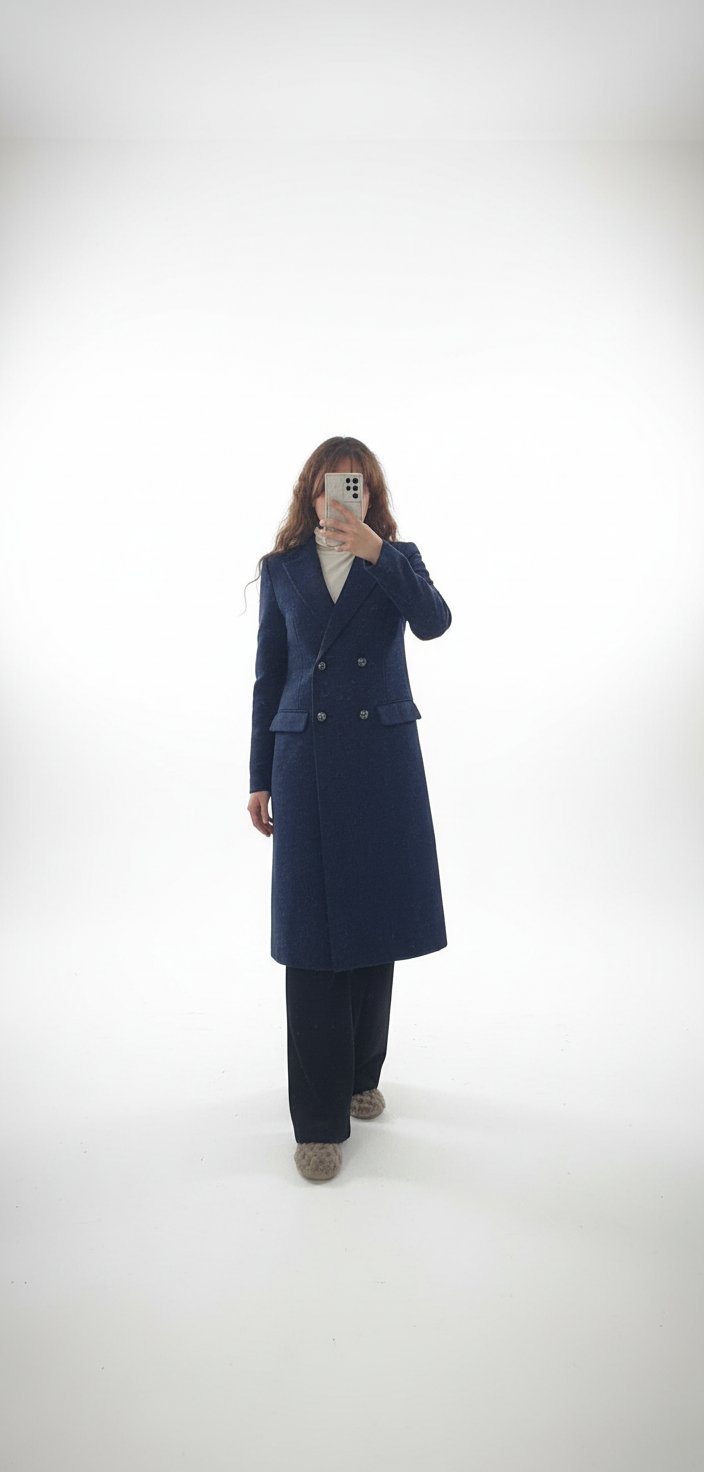 Manteau bleu marine 