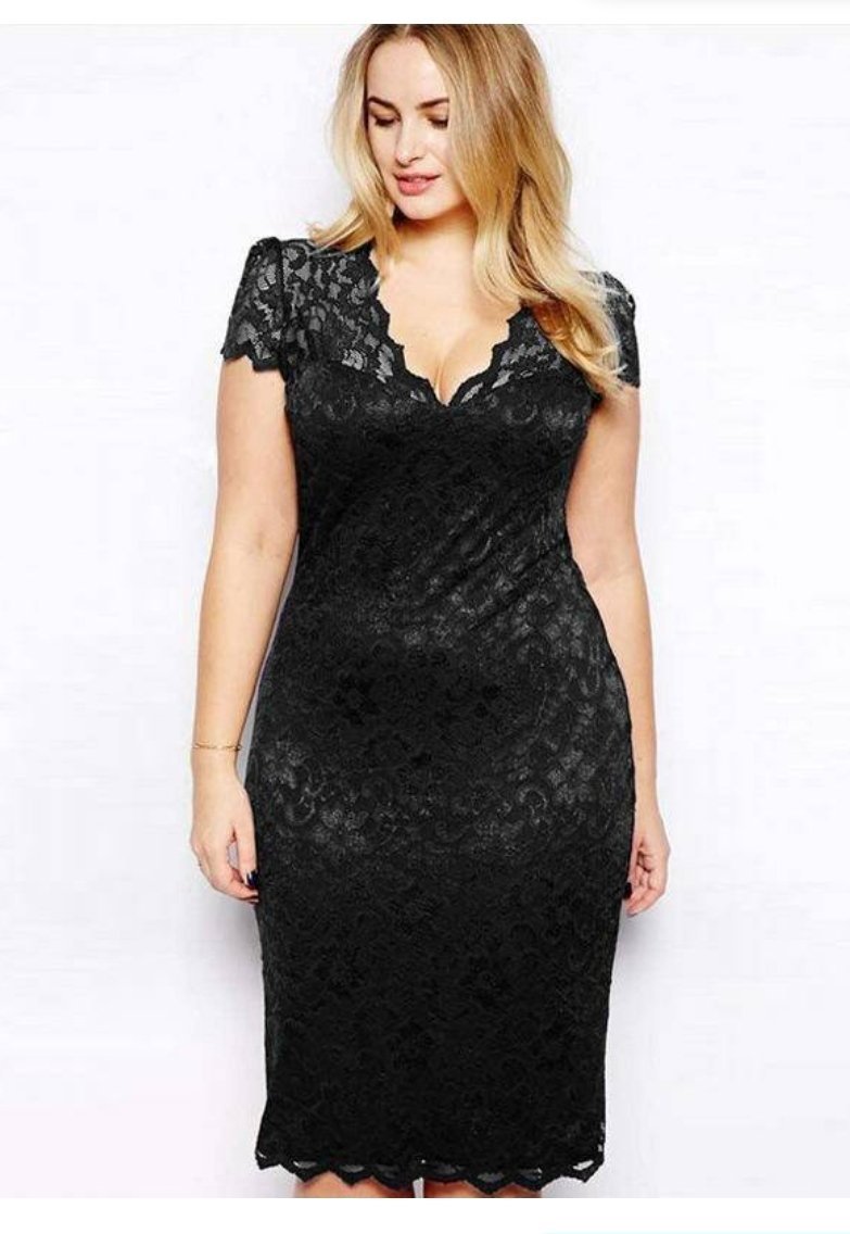 Une robe en Dentelle 