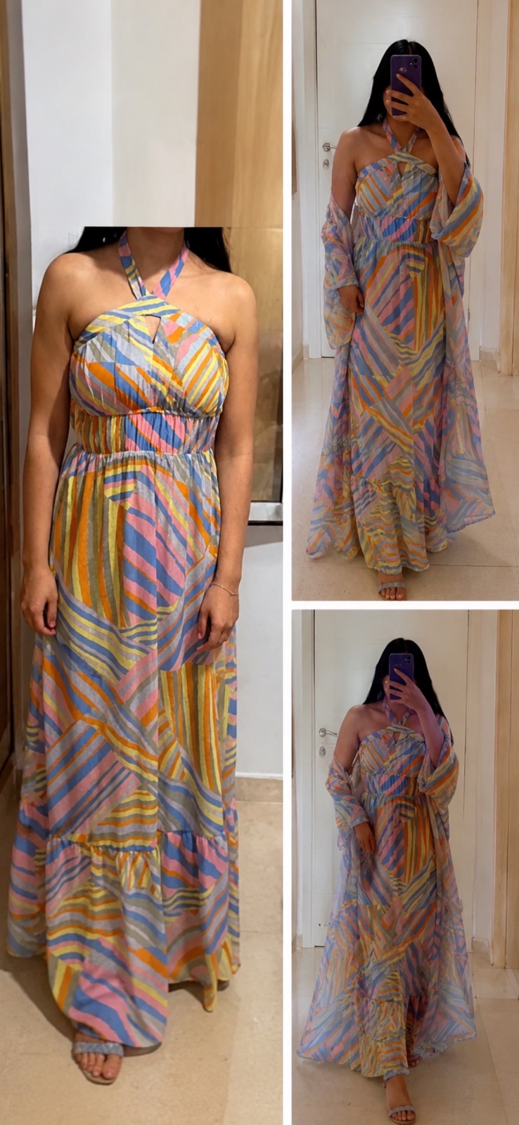 Robe avec kimono