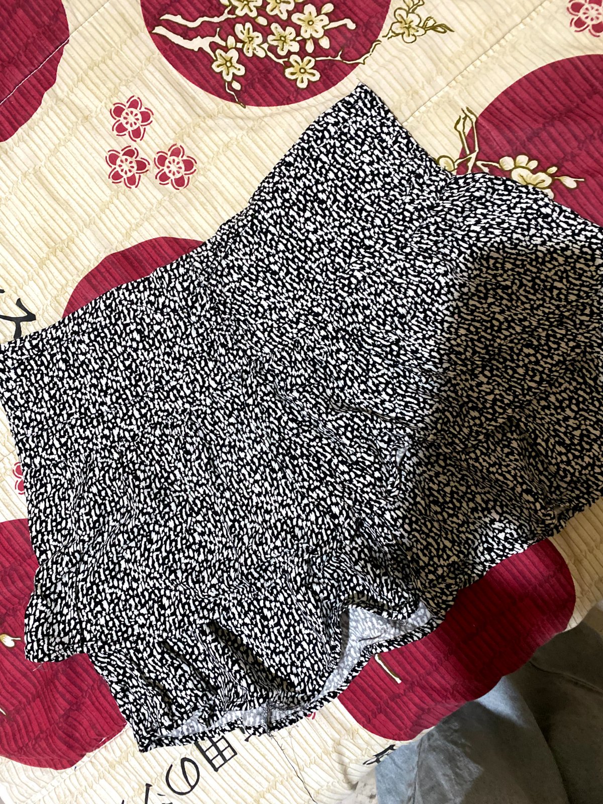 Jupe noir et blanc