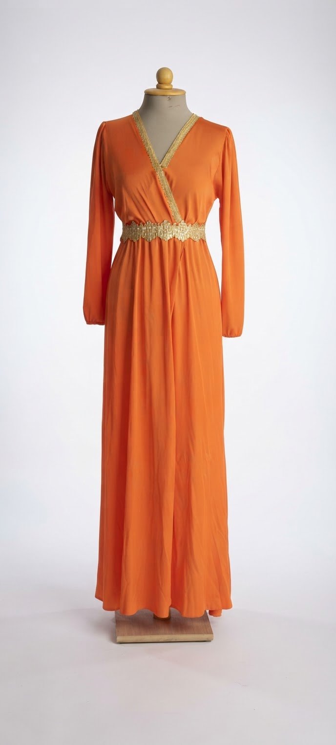Koftan style robe