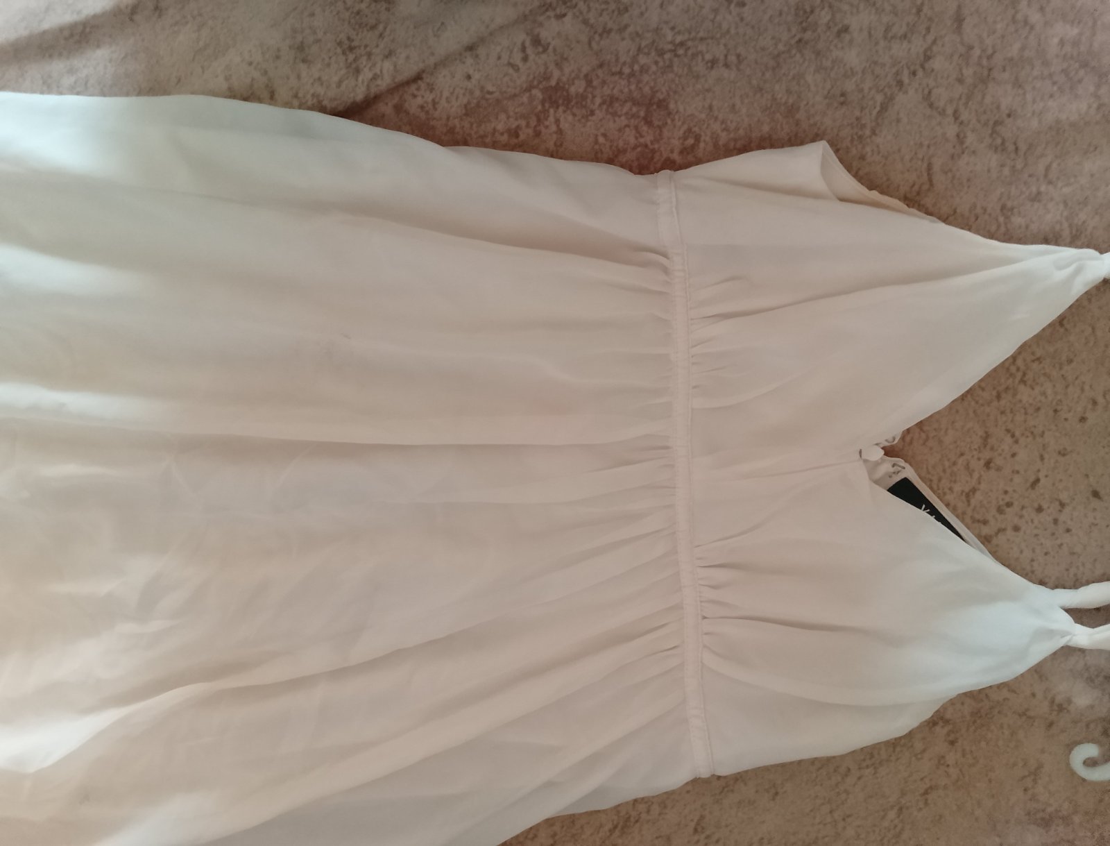 Robe beige long taille m/L