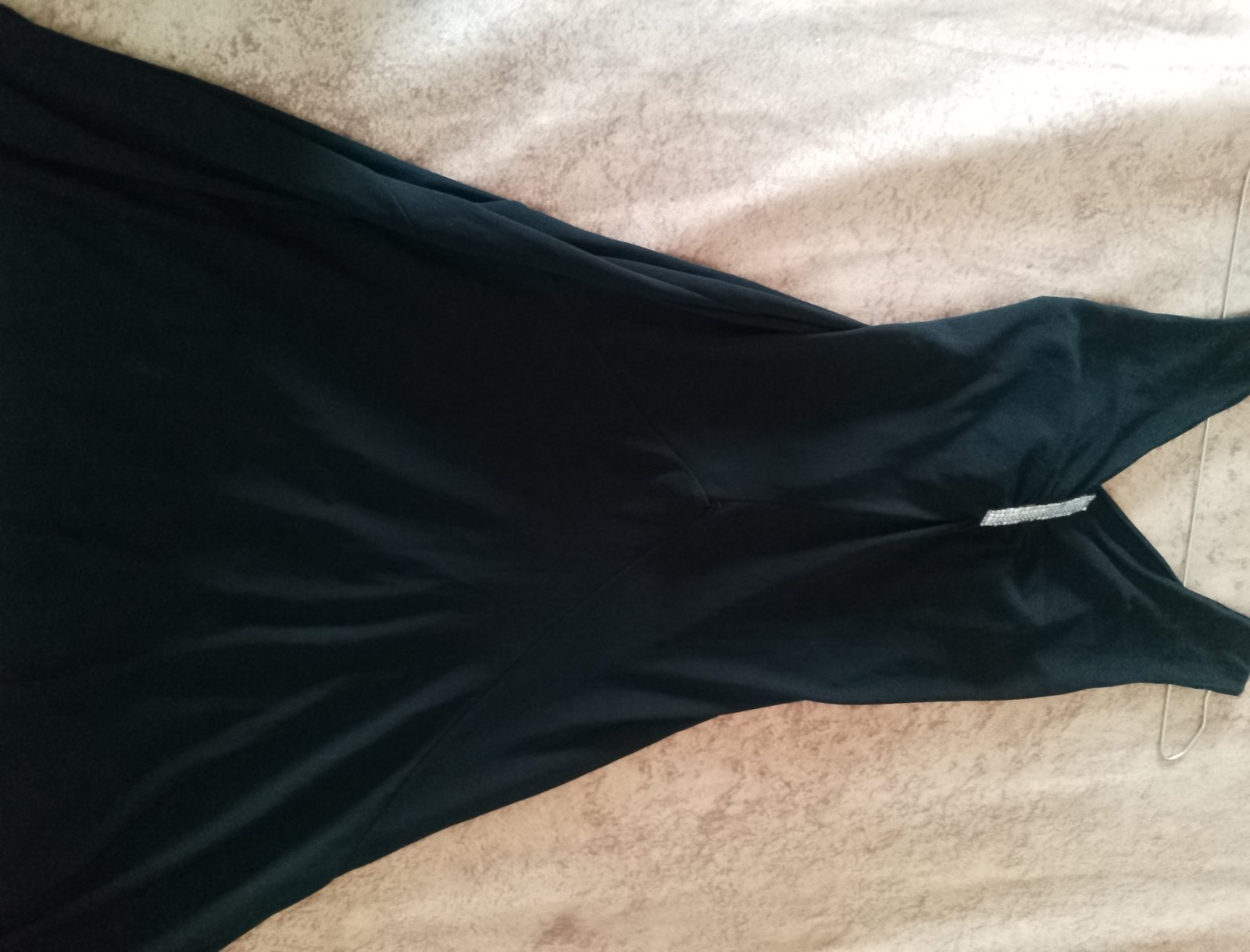 Robe noir soirée taille s/m b30