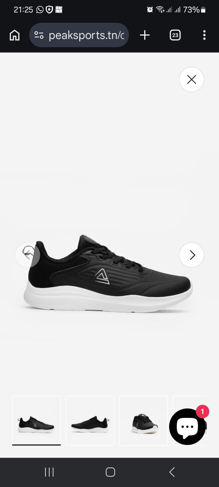 Basket pour femme peak P:38