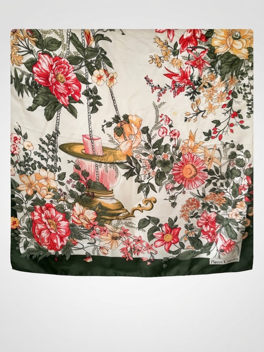 Foulard multicolore Pierre Charrier