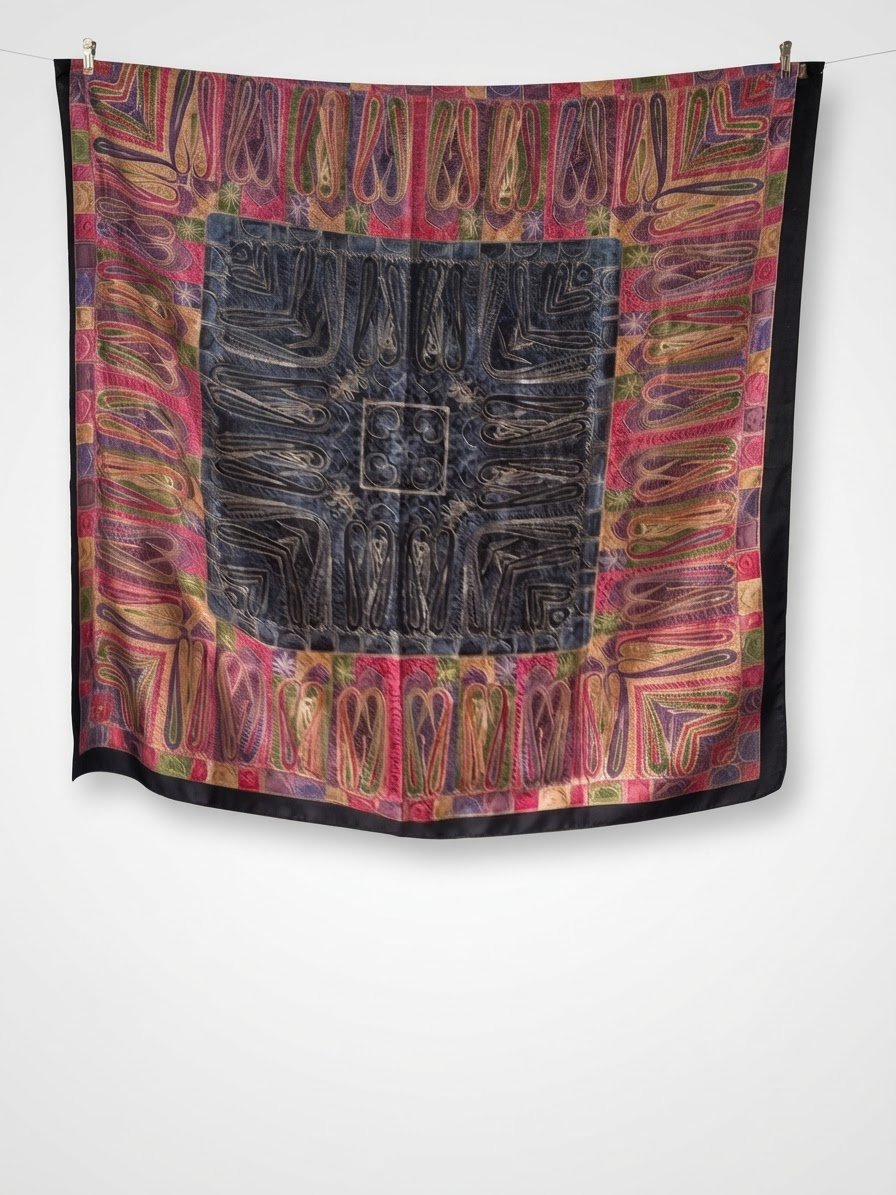 Foulard multicolore 