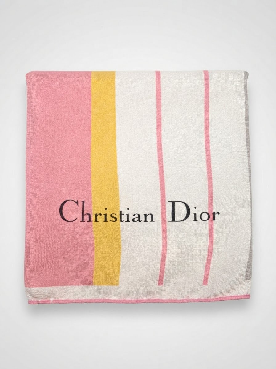 Foulard en soie Chritian Dior