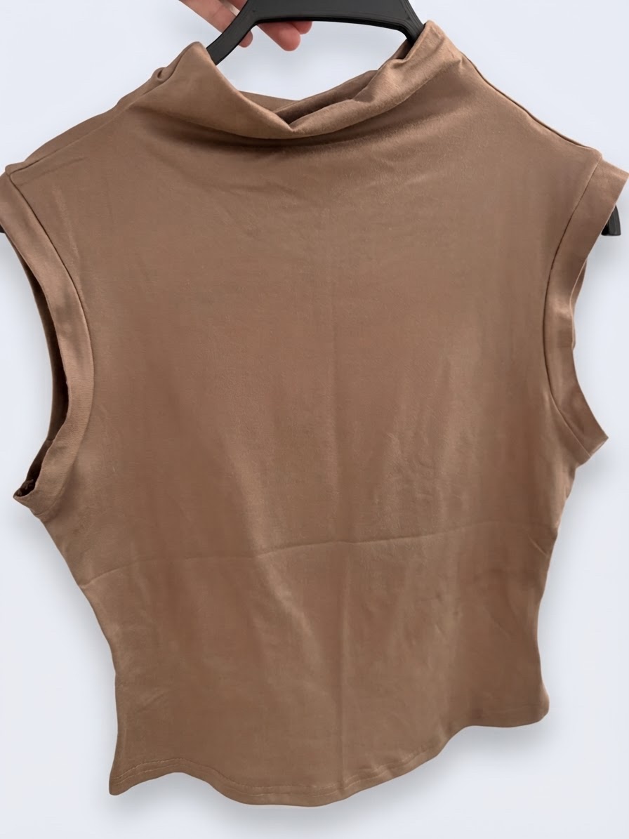 Top marron 