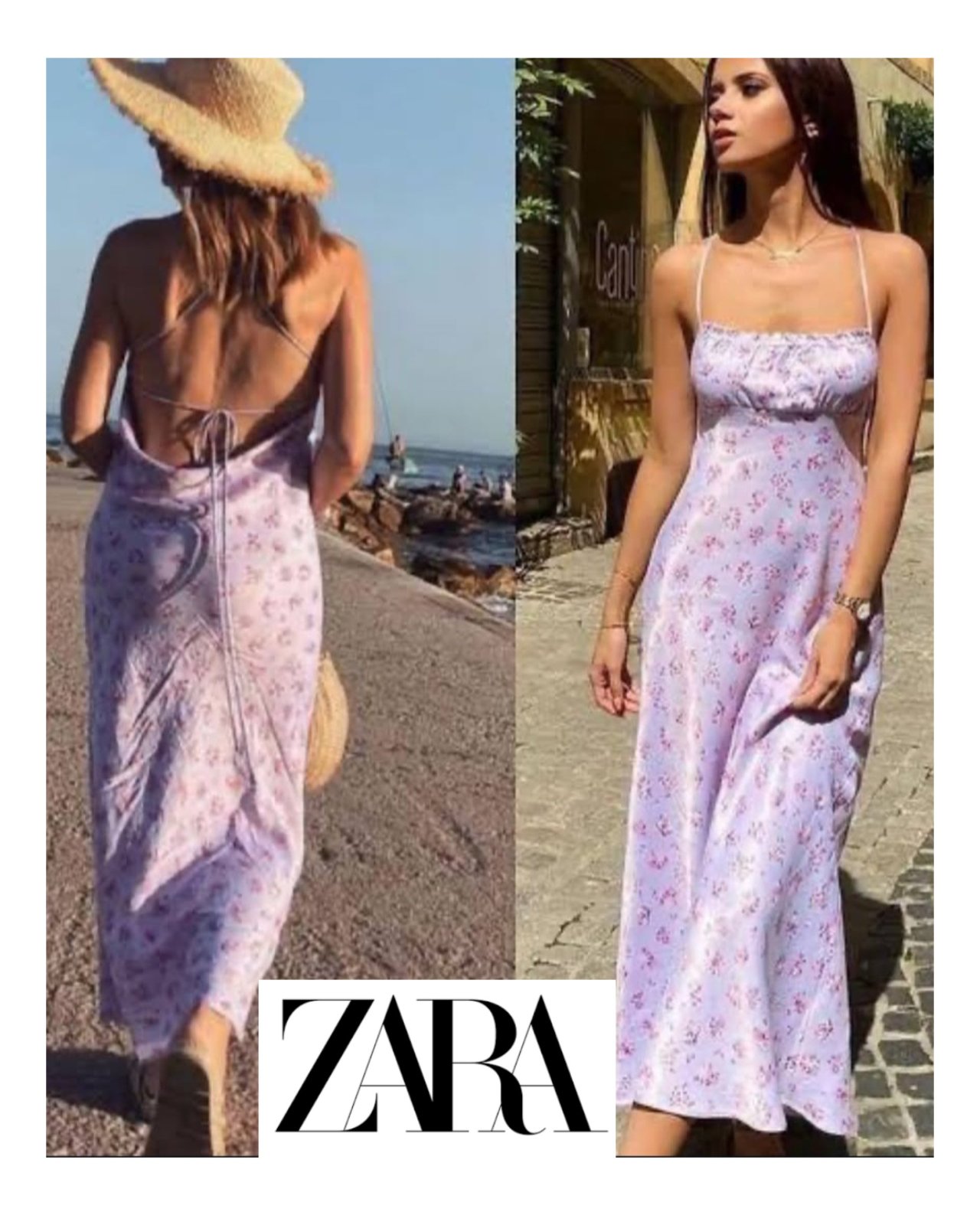 Robe à fleurs ZARA