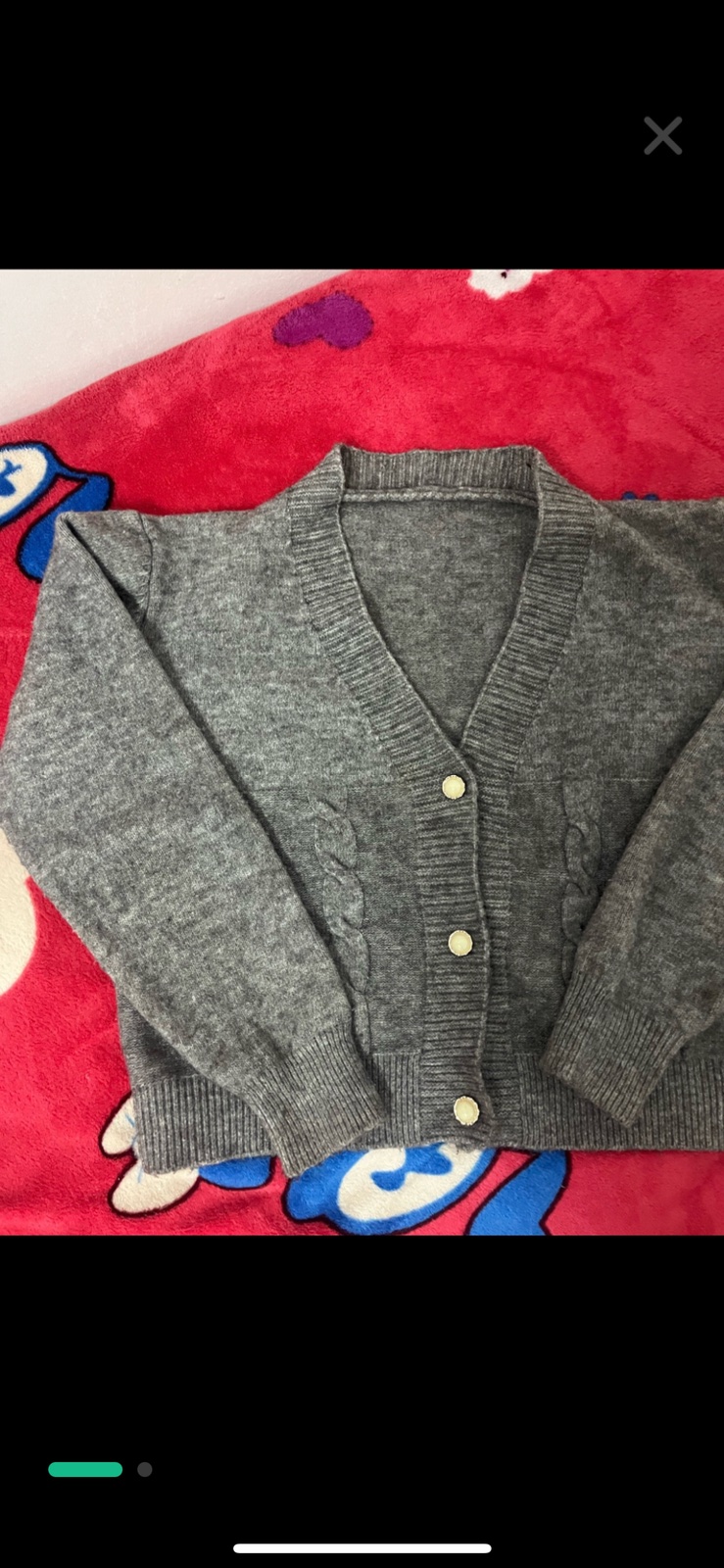 Cardigan gris