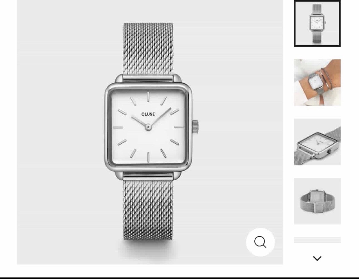 Montre argent