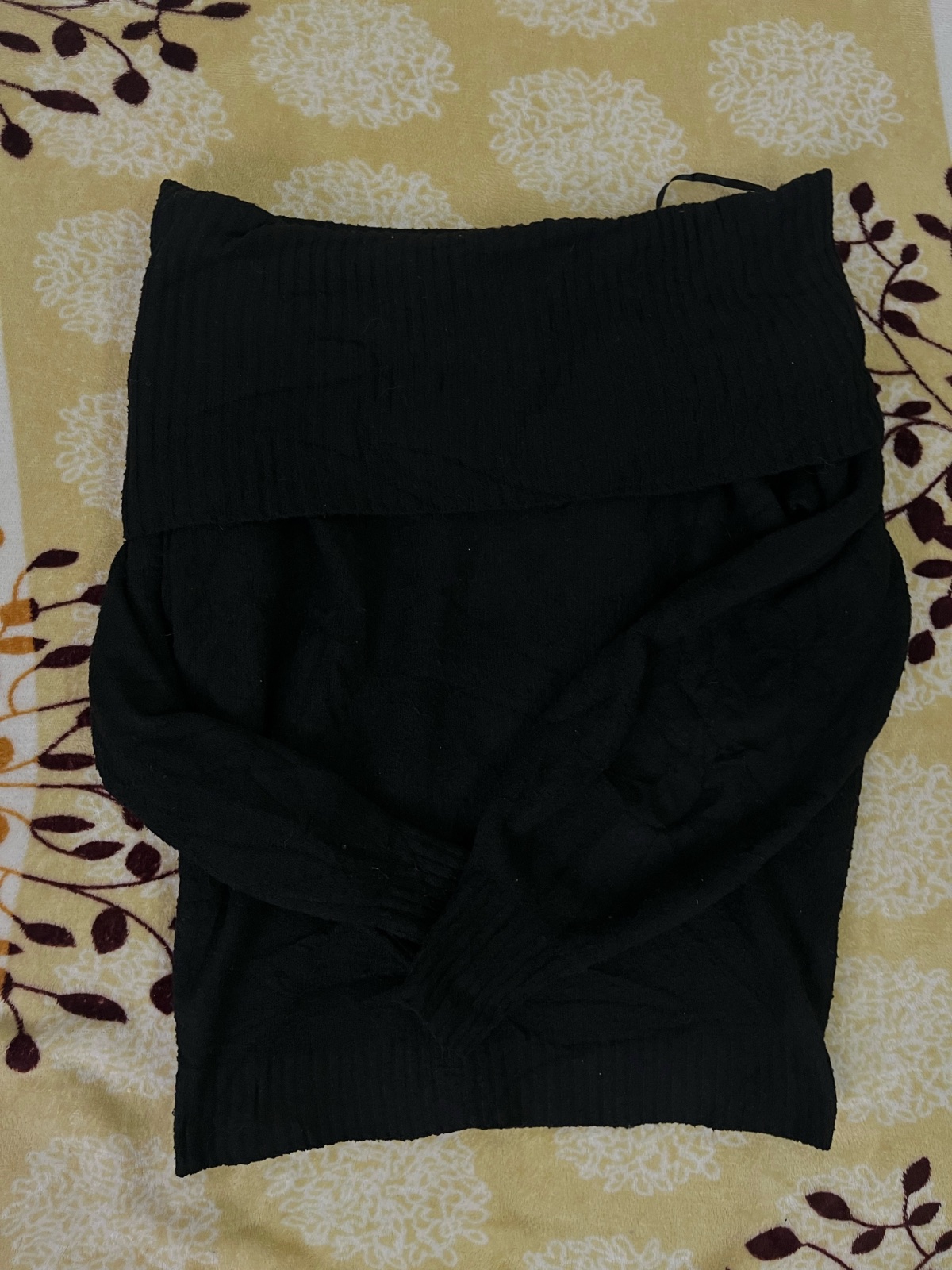 Pull col bateau noir