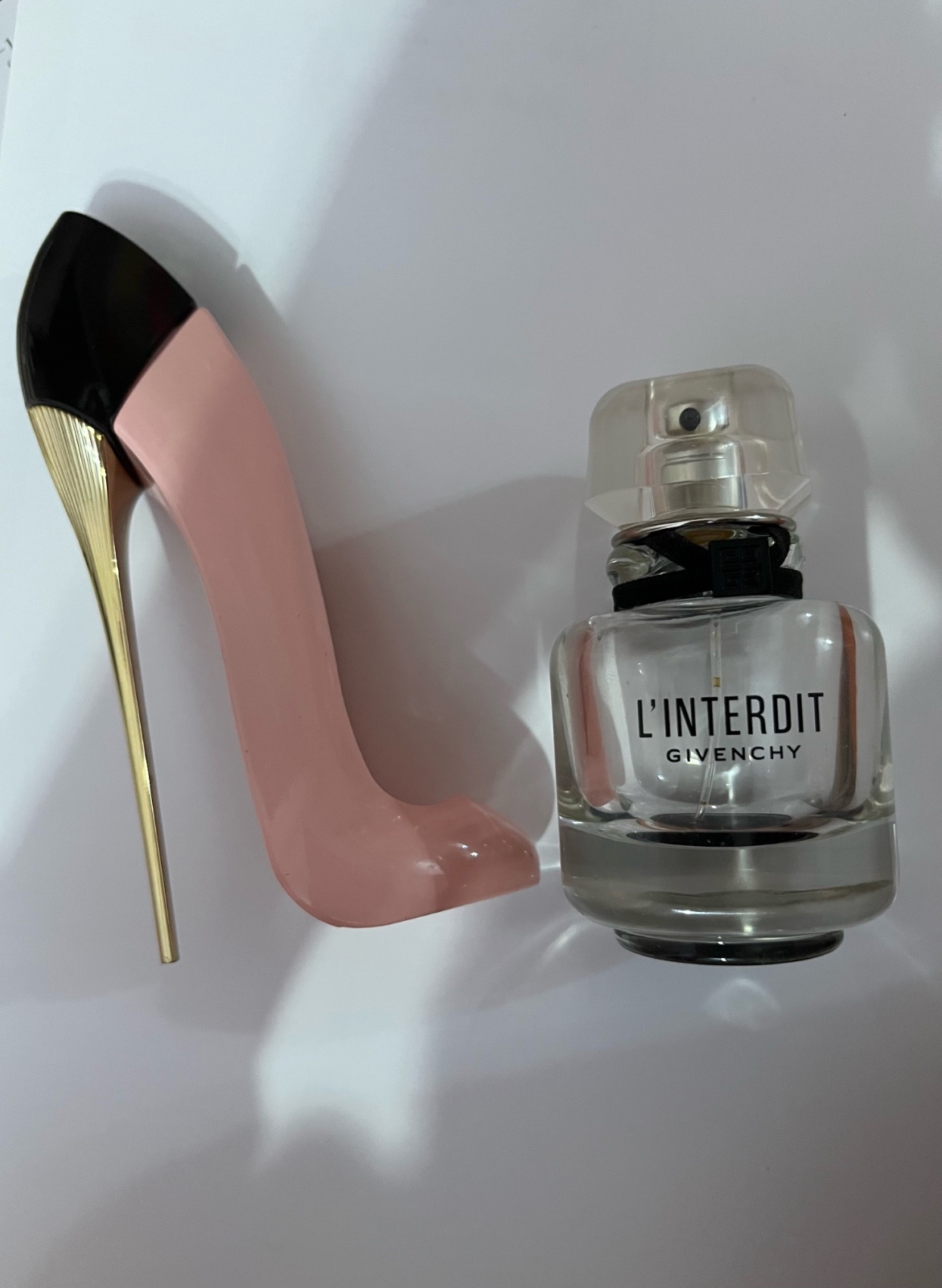 Lot de flacon authentique l'interdit et blush