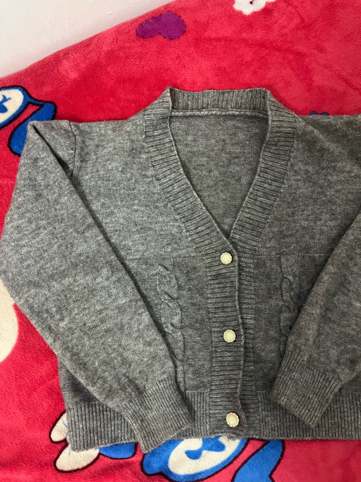 Cardigan gris