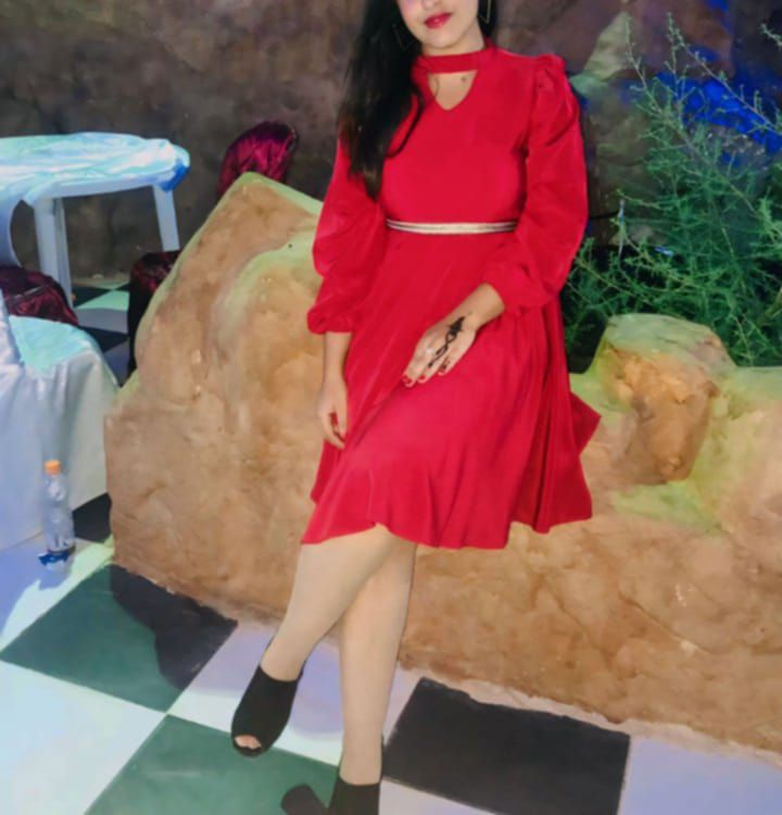 Robe soirée rouge