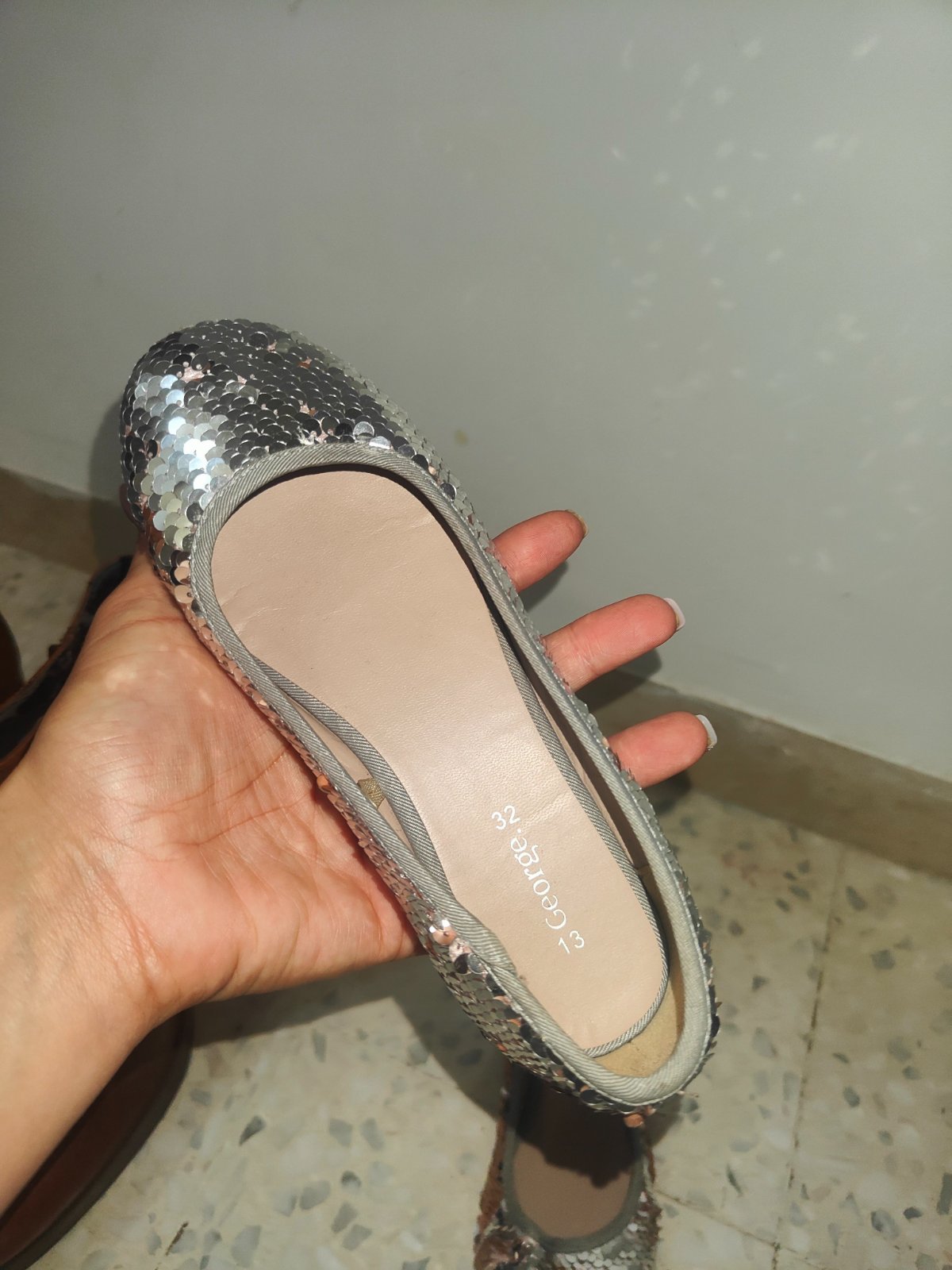 Ballerines fillettes Georges pointure 32
