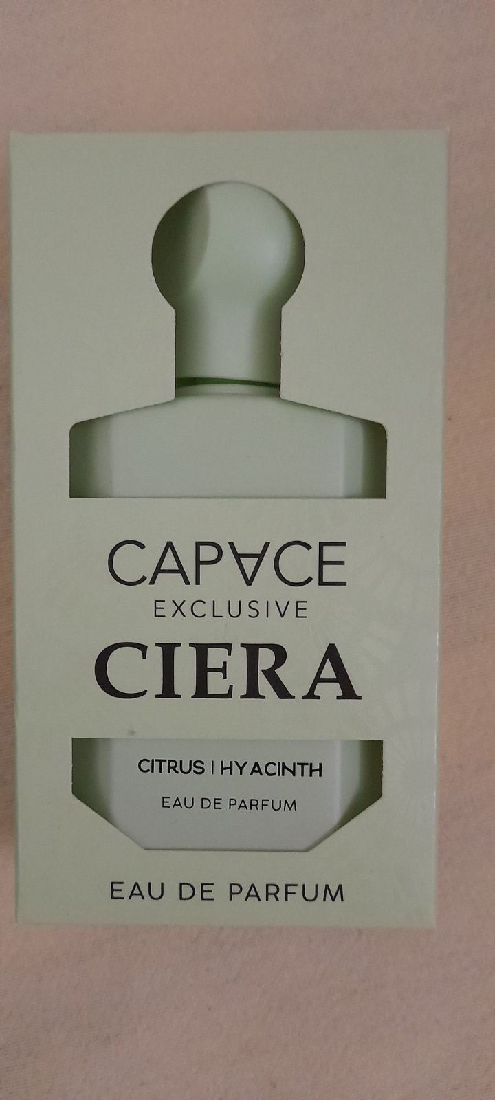 Parfum Capvce Exclusive Ciera dupe de l'Acqua di Gioia de Giorgio Armani. 